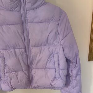 Women's Lavender Puffer Jacket
